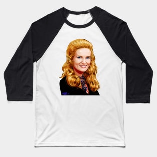 Lynn Anderson - An illustration by Paul Cemmick Baseball T-Shirt